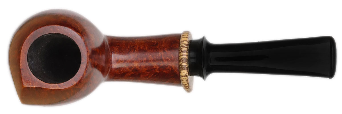 Bruno Nuttens Handmade Smooth Bent Egg with Spalted Guava (AA)