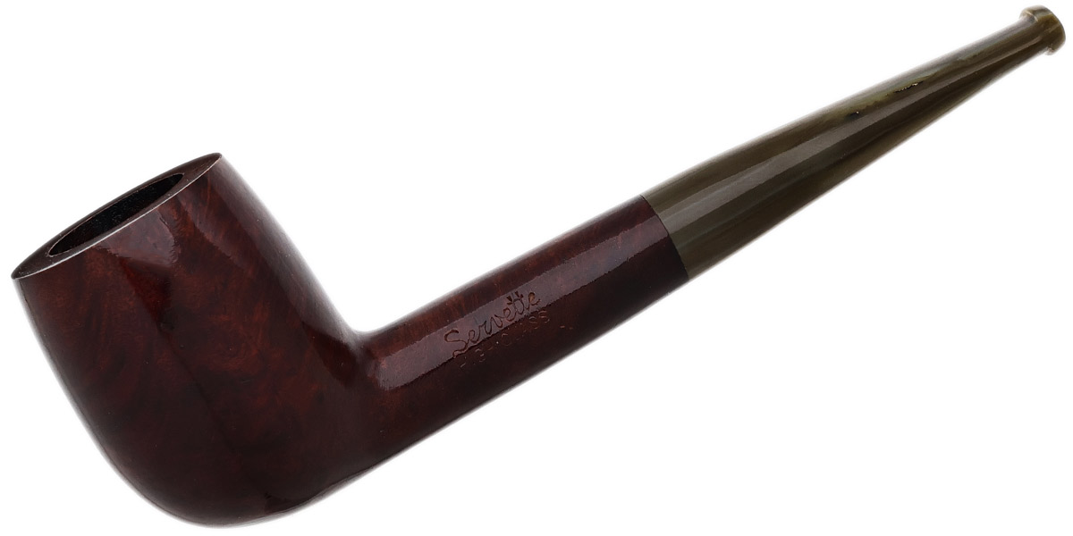 Smooth Billiard with Horn Tobacco Pipe