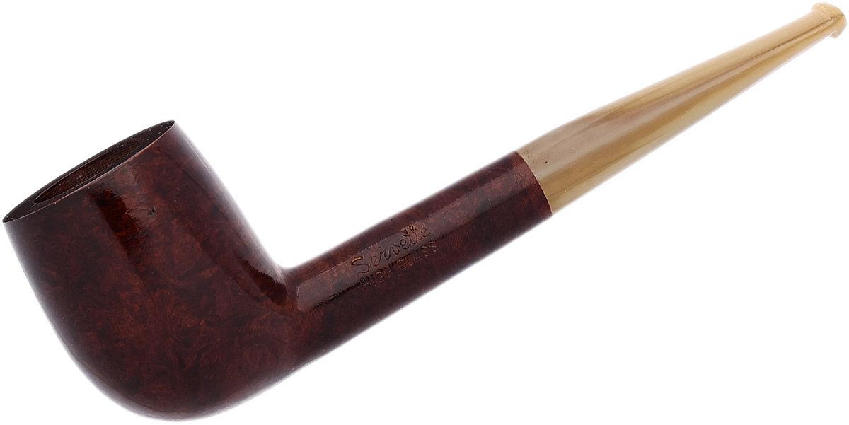 Smooth Billiard with Horn Tobacco Pipe