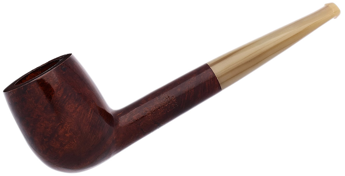 Smooth Billiard with Horn Tobacco Pipe