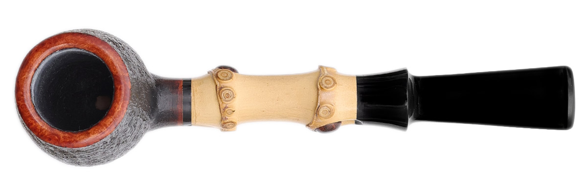 Emiliano Sandblasted Billiard with Bamboo and Snakewood