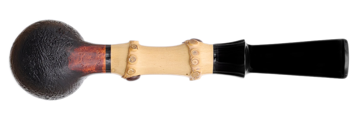 Emiliano Sandblasted Billiard with Bamboo and Snakewood