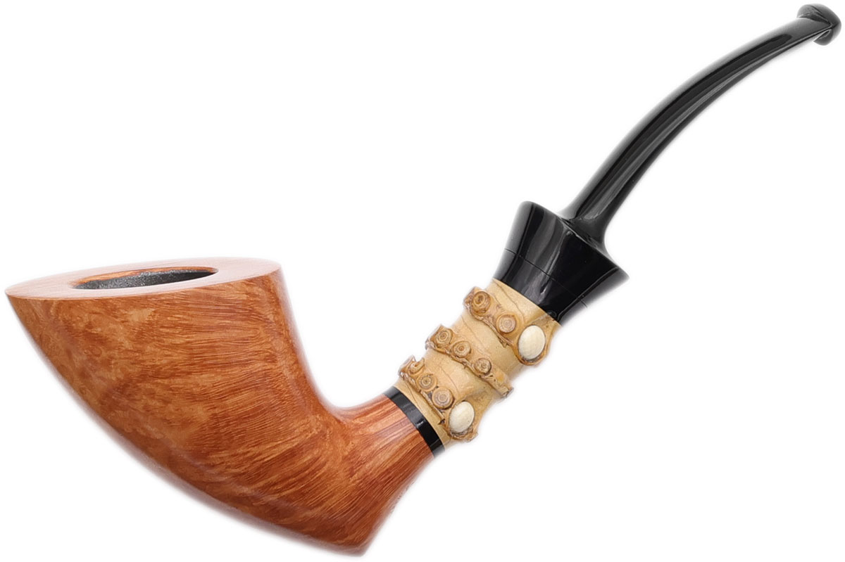 Emiliano Smooth Natural Pickaxe with Bamboo and Mammoth