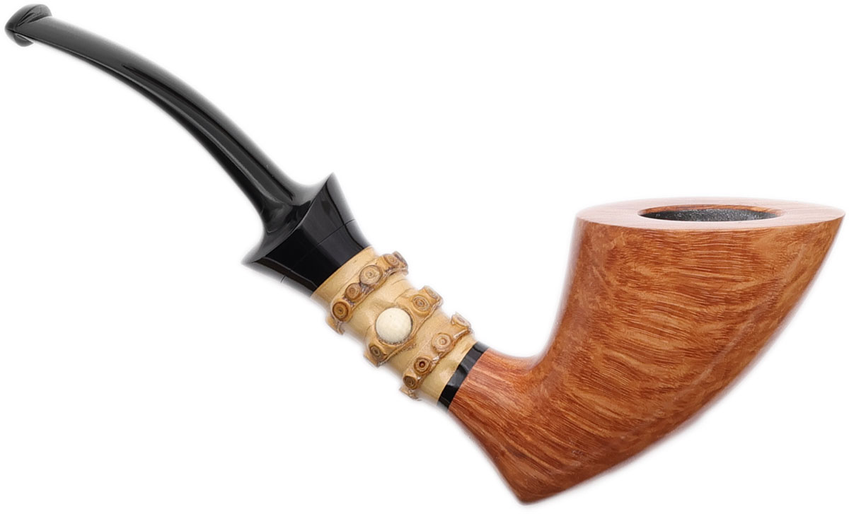 Emiliano Smooth Natural Pickaxe with Bamboo and Mammoth