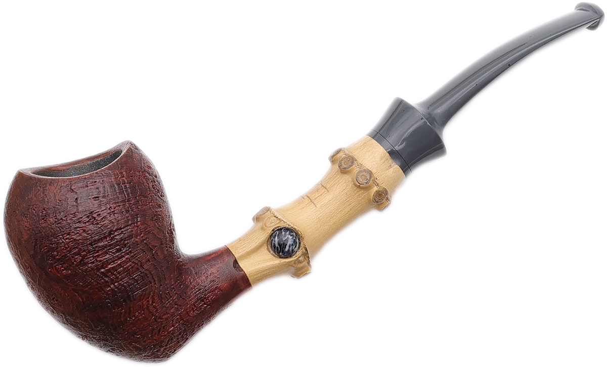 Emiliano Sandblasted Elf with Bamboo and Whale Vertebra