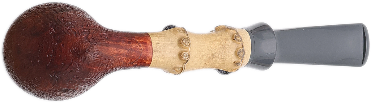 Emiliano Sandblasted Elf with Bamboo and Whale Vertebra