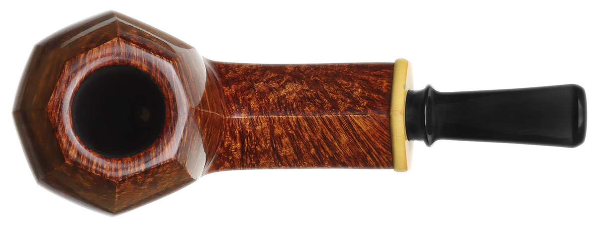 Tine Balleby Smooth Paneled Bent Brandy with Boxwood