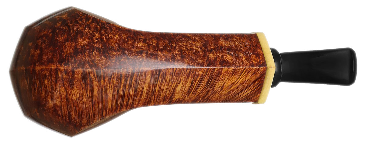 Tine Balleby Smooth Paneled Bent Brandy with Boxwood