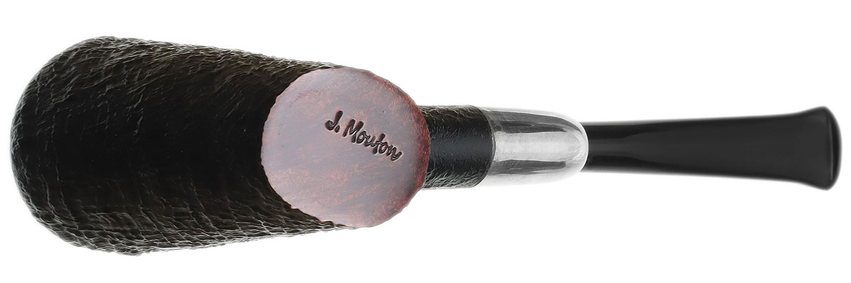 J. Mouton Sandblasted Poker with Silver