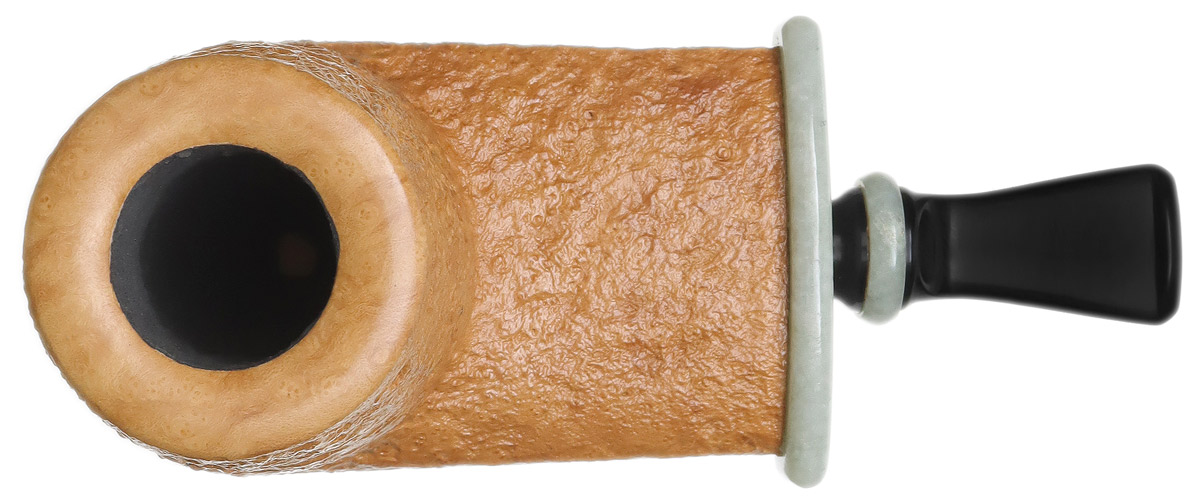 J. Mouton Natural Sandblasted Billiard with Siberian Jadeite
