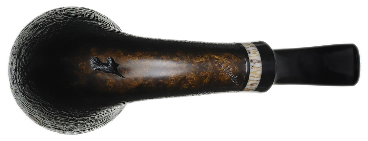 J. Mouton Sandblasted Rhodesian with Fossilized Whale Spine