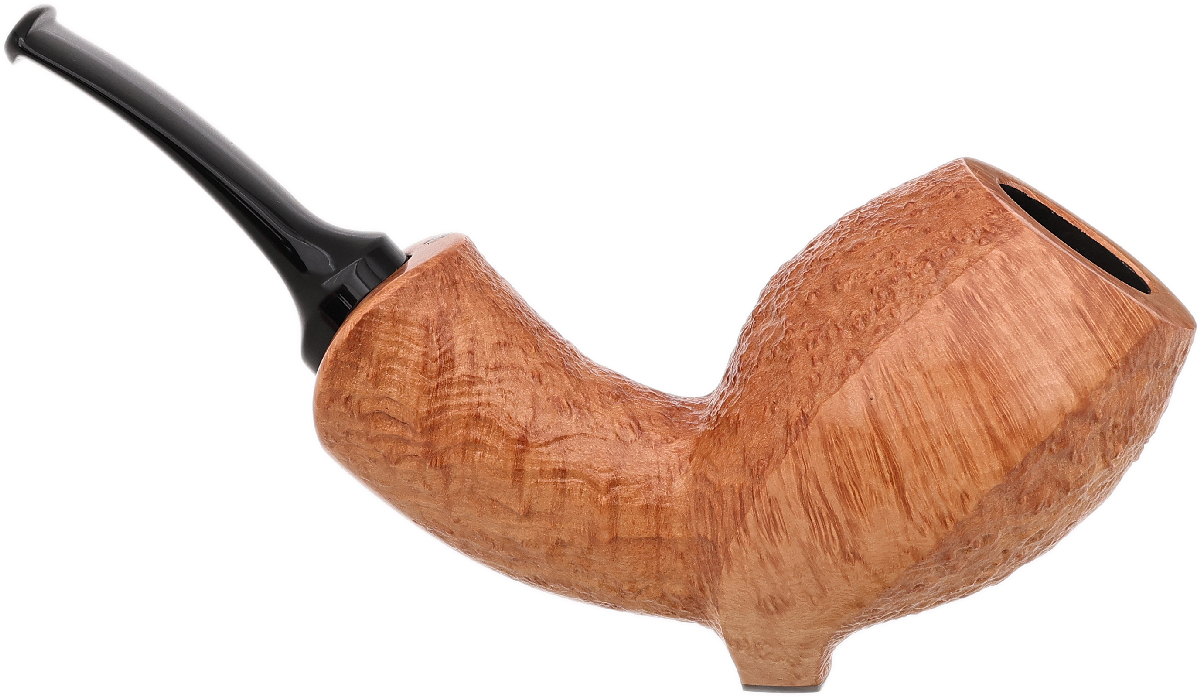 J. Mouton Partially Sandblasted Elephant’s Foot with Abalone