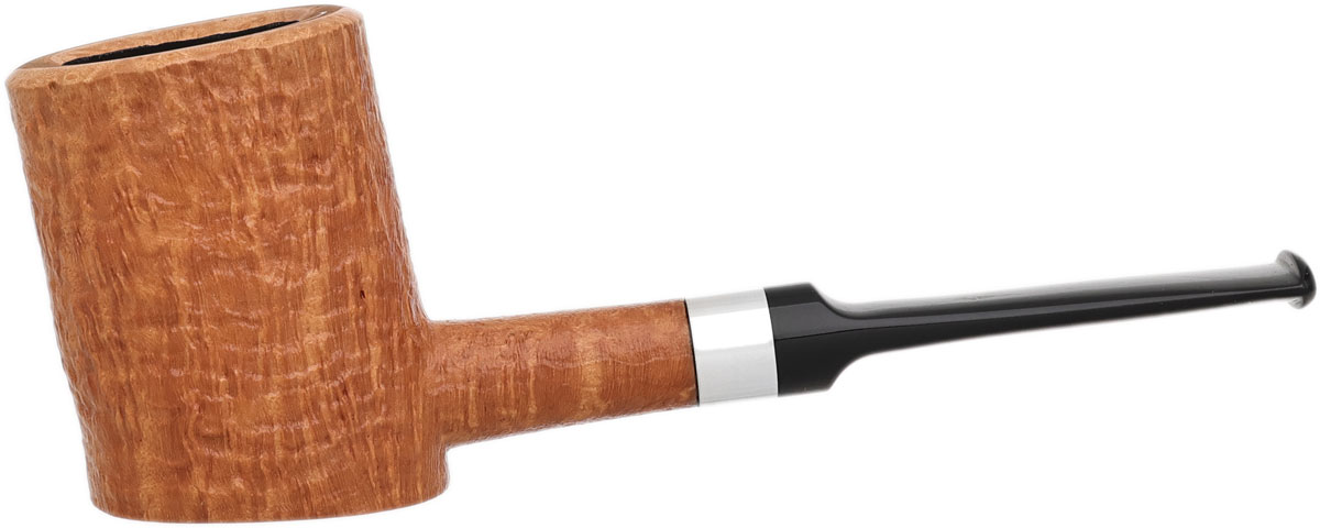 J. Mouton Partially Sandblasted Popera with Silver