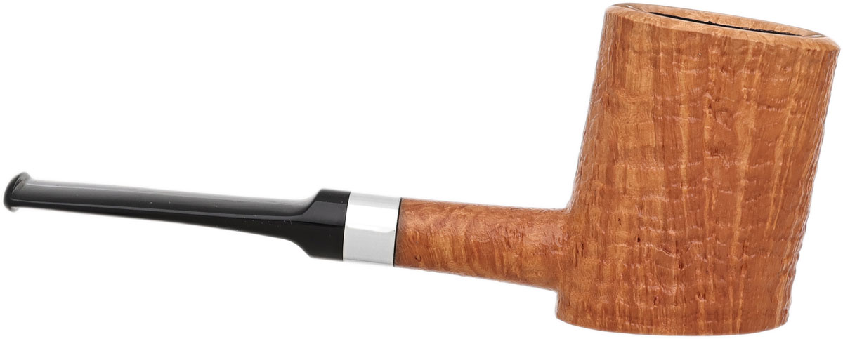 J. Mouton Partially Sandblasted Popera with Silver