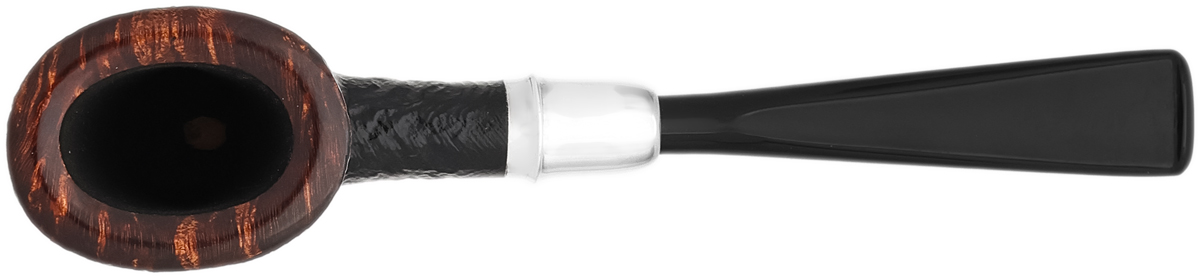 J. Mouton Partially Sandblasted Popera with Silver