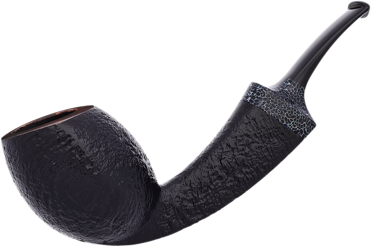 J. Mouton Sandblasted Cobra with Fossilized Whale Spine