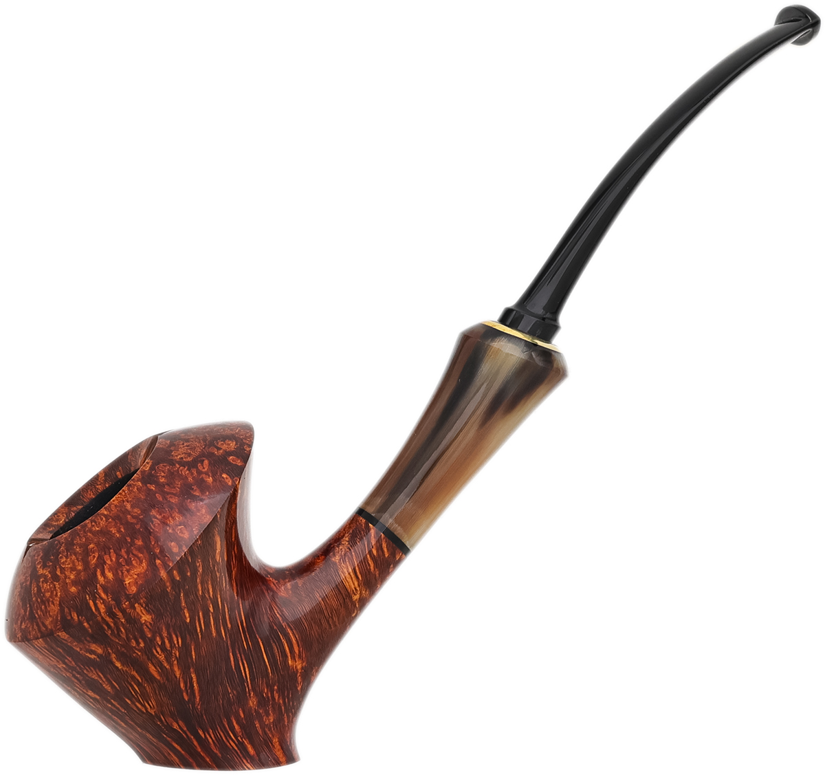 Brighton James Smooth Japanese Sitter with Horn