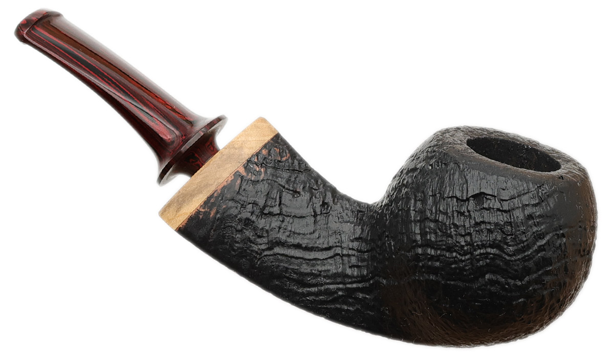 Austin Quinlan Sandblasted Bent Apple with Boxwood