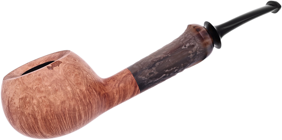 Austin Quinlan Smooth Tomato with Carved and Sandblasted Horn