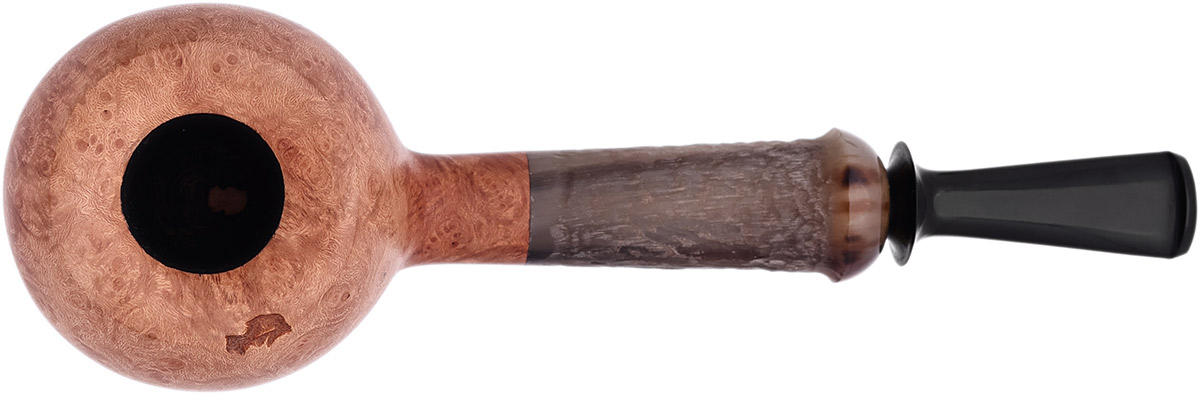 Austin Quinlan Smooth Tomato with Carved and Sandblasted Horn