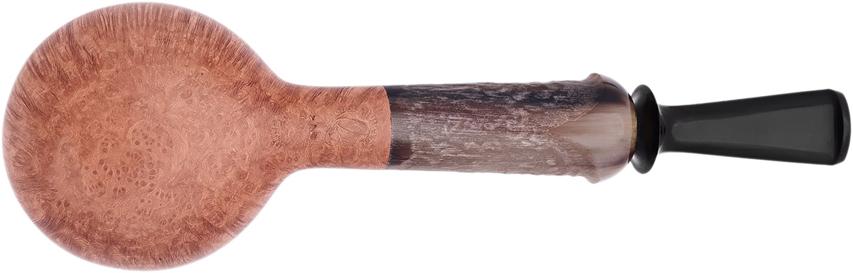 Austin Quinlan Smooth Tomato with Carved and Sandblasted Horn