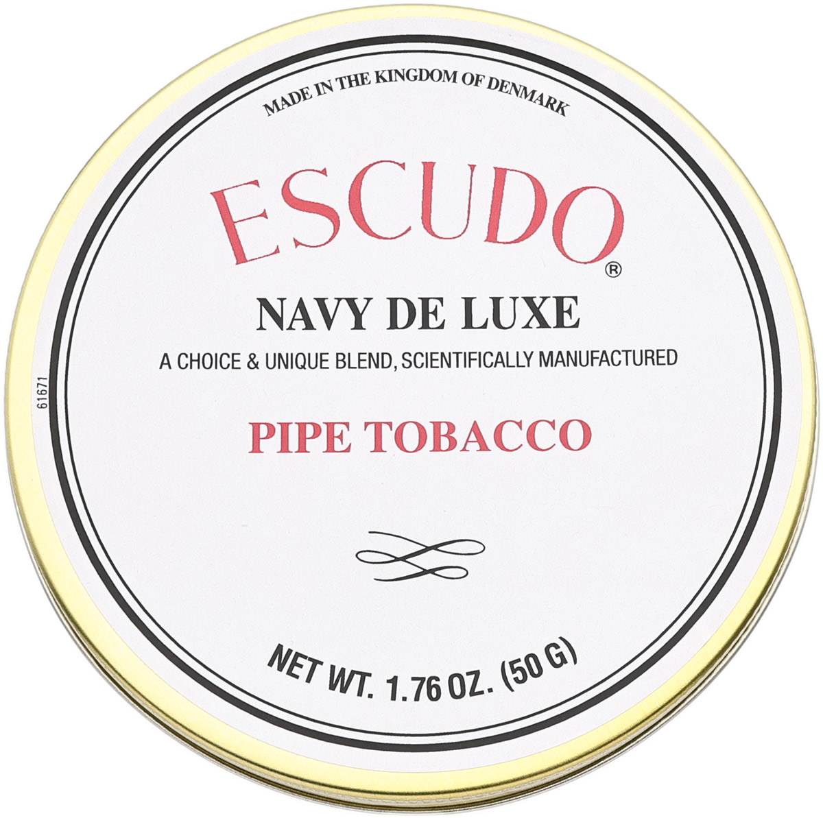 escudo tobacco Vintage Cope's Tin 5 Minutes Or Less: ESCUDO
