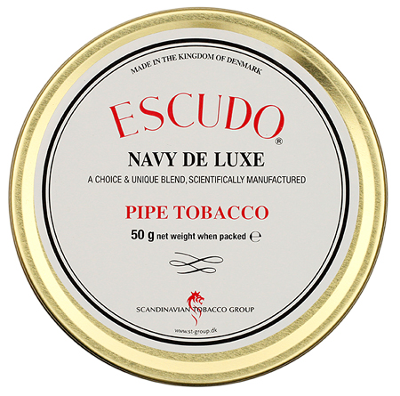 A & C Petersen: Escudo Navy Deluxe 50g Pipe Tobacco
