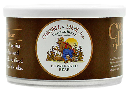 Cornell & Diehl: Bow-Legged Bear 2oz Pipe Tobacco