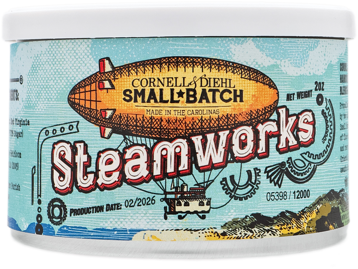 cornell and diehl pipe tobacco for sale Steamworks - Small Batch Pipe Tobacco