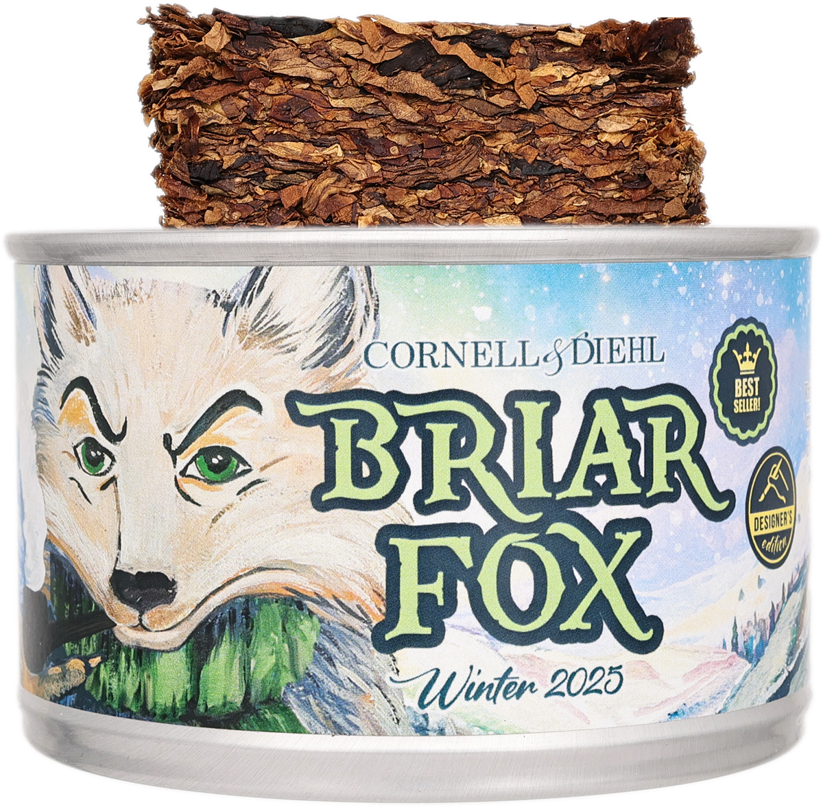 Cornell & Diehl Briar Fox Winter Edition 2oz