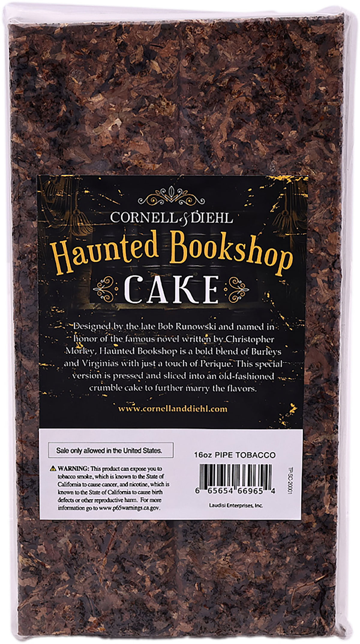 Cornell & Diehl Haunted Bookshop Cake 16oz