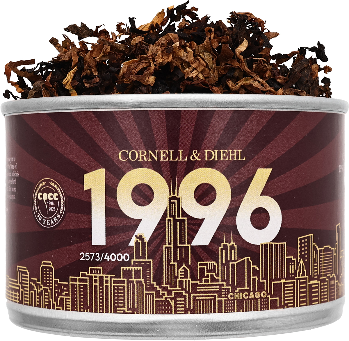 national cigarette foundation 1996 CPCC 30th Anniversary: 1996 2oz