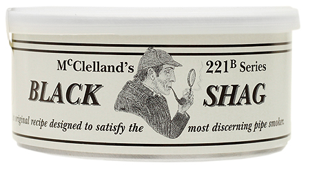 McClelland 221-B Series: Black Shag 50g | Buy McClelland Pipe Tobacco ...