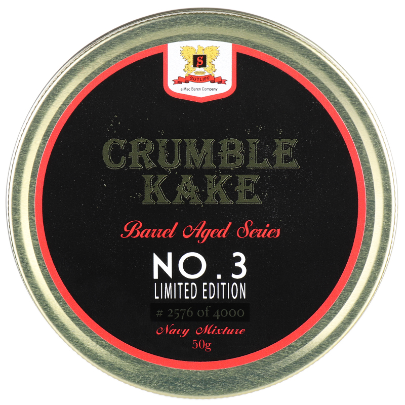 Sutliff Crumble Kake Barrel Aged Series No.3 Limited Edition 50g