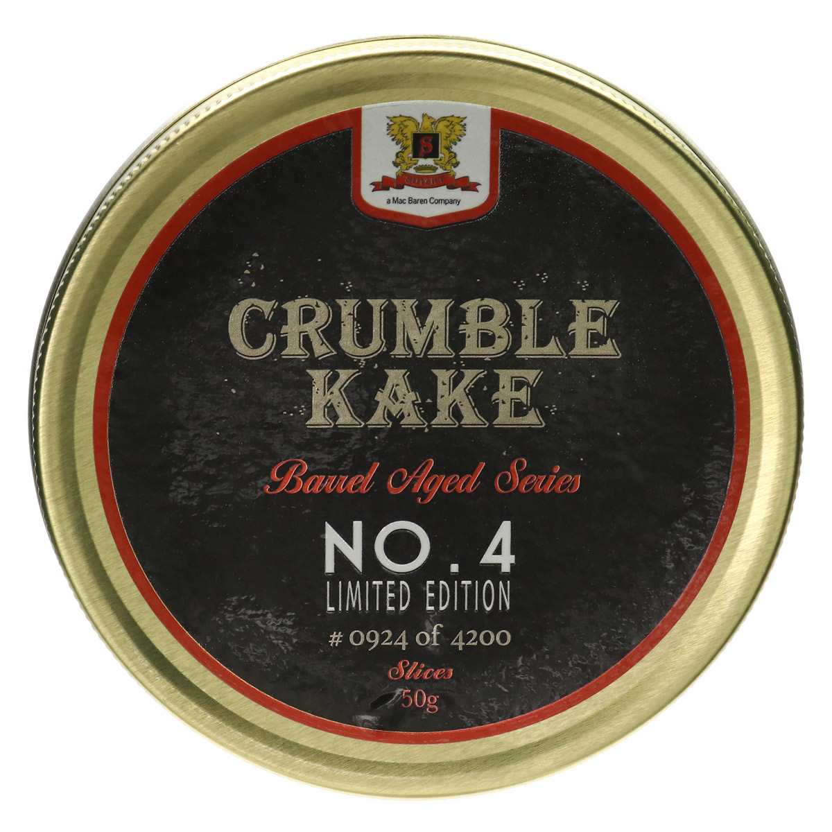 Sutliff Crumble Kake Barrel Aged Series No.4 Limited Edition 50g