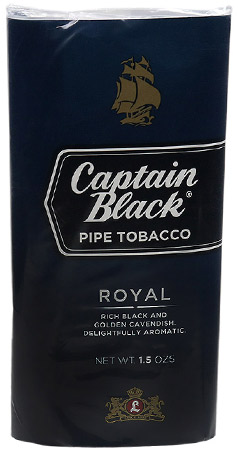 Captain Black Pipe Tobacco Royal Blend - Cigar Chief