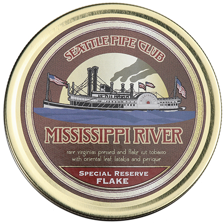 Seattle Pipe Club Mississippi River Special Reserve Flake 2oz