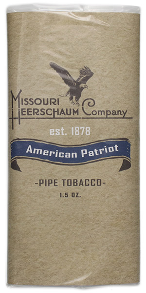 Missouri Meerschaum Patriot Corncob Tobacco Pipe Straight 