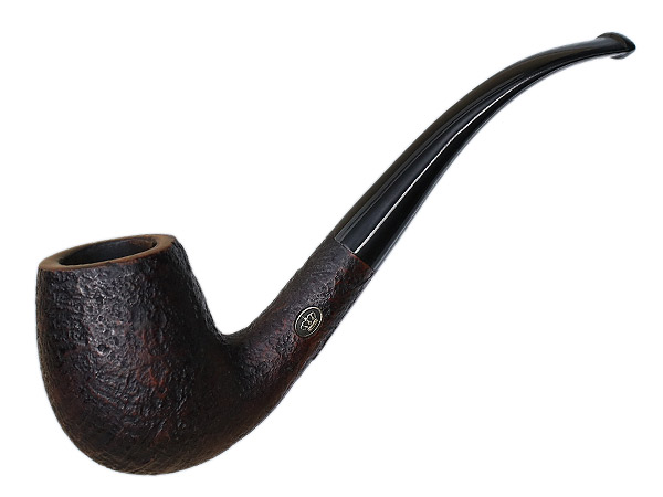 Danish My Own Blend Sandblasted Bent (83) (by Stanwell) Tobacco Pipe