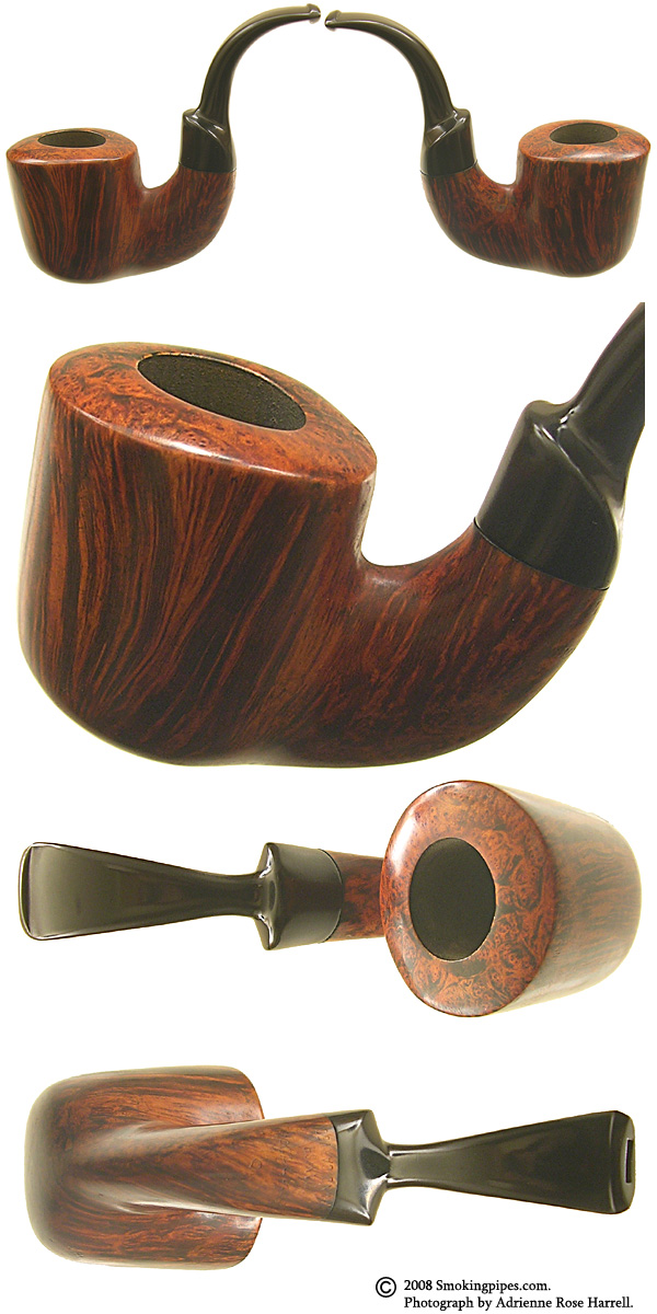 Svendborg (by Tao & Ilsted) Bent Pot (D) (Unsmoked) Tobacco Pipe