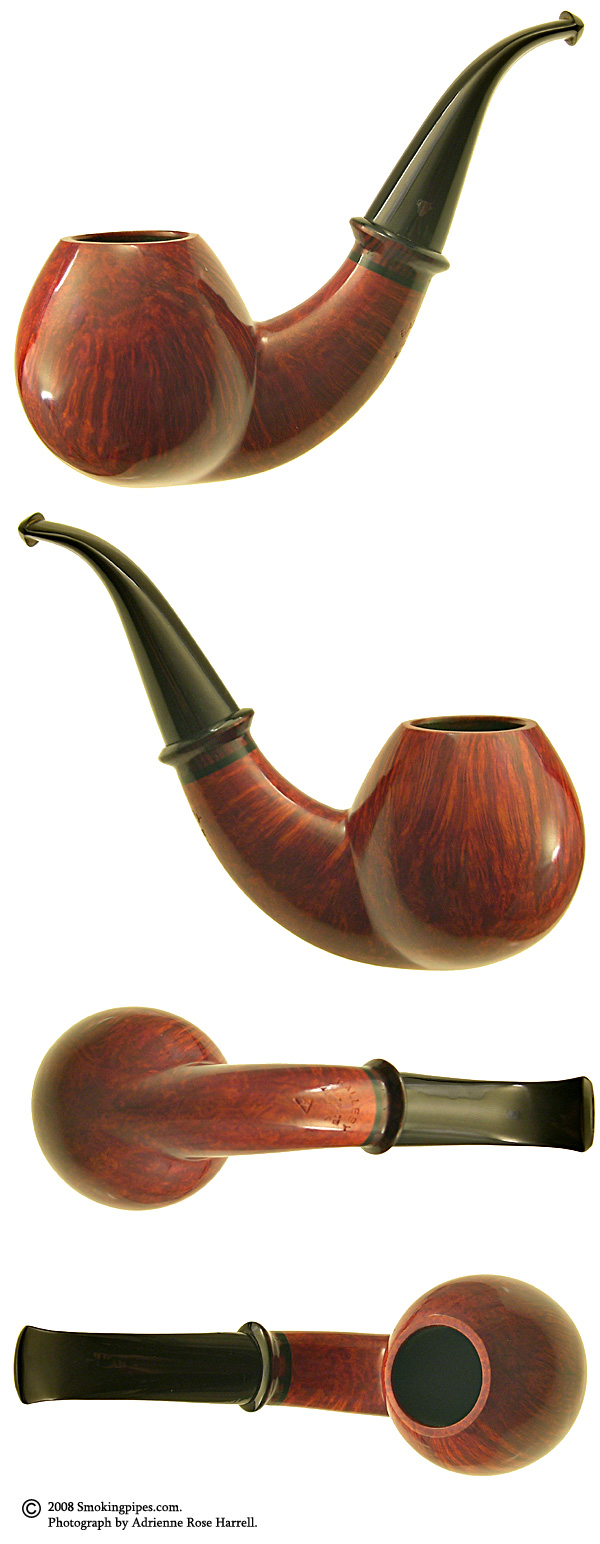 Danish Estate Kurt Balleby Smooth Bent Brandy (A)(9mm) (Unsmoked)