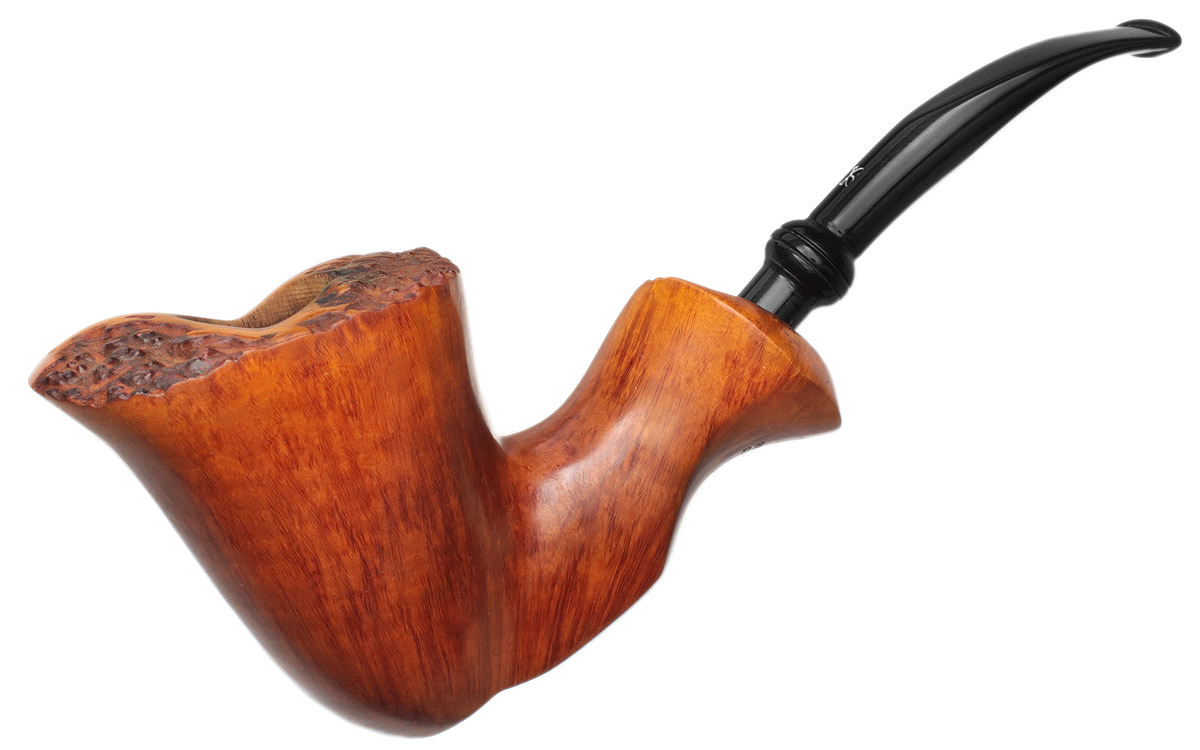 Danish Estates: Karl Erik Smooth Freehand Tobacco Pipe