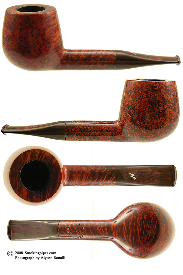 Danish Estate Erik Nording Handmade Smooth Billiard (12) (9mm)
