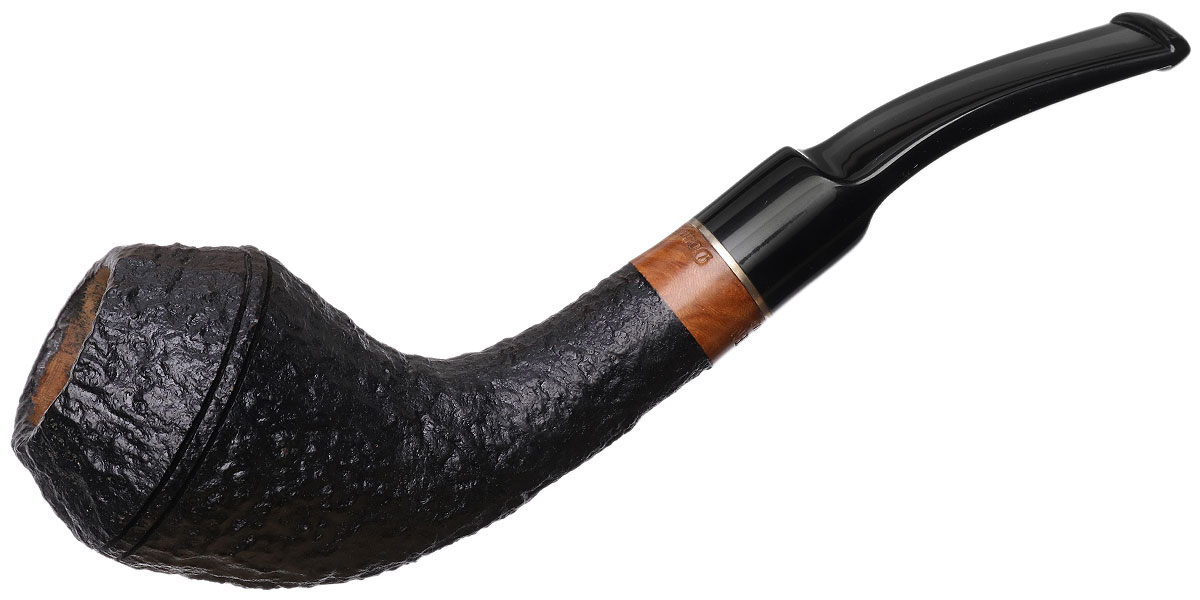 Danish Estate W.O. Larsen Double Black Sandblasted Rhodesian (99)