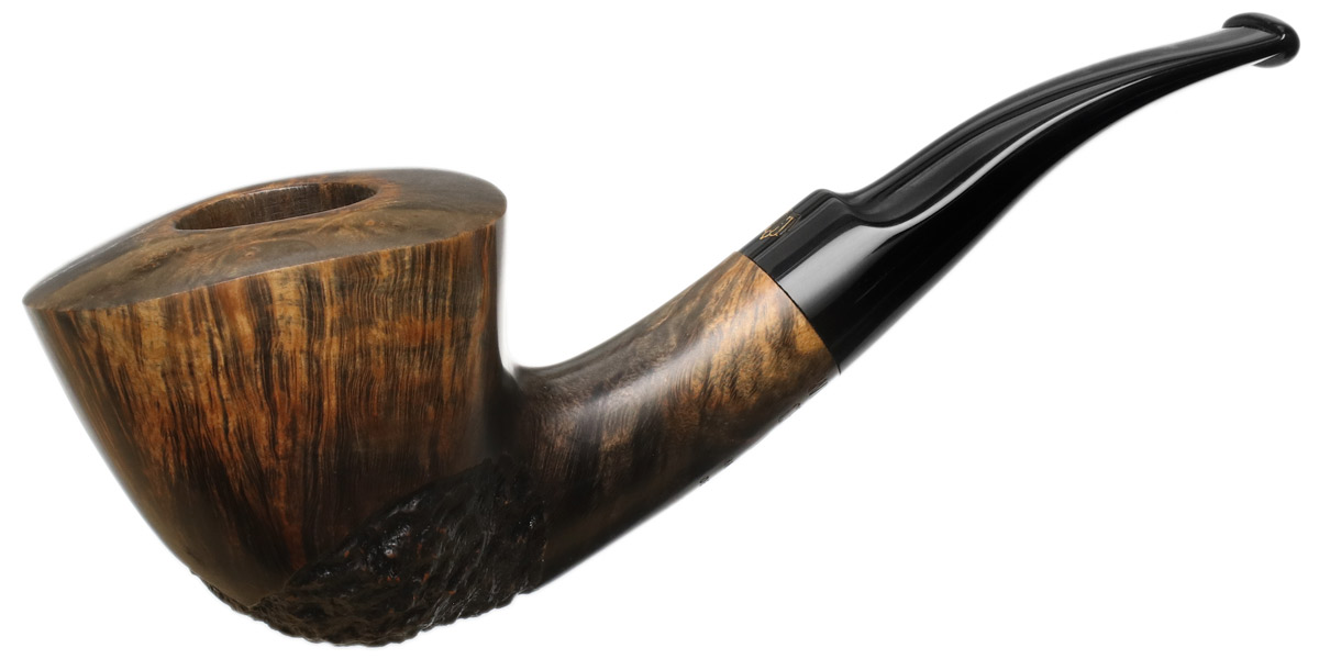 Danish Estate Winslow Crown Partially Rusticated Bent Dublin (Viking)