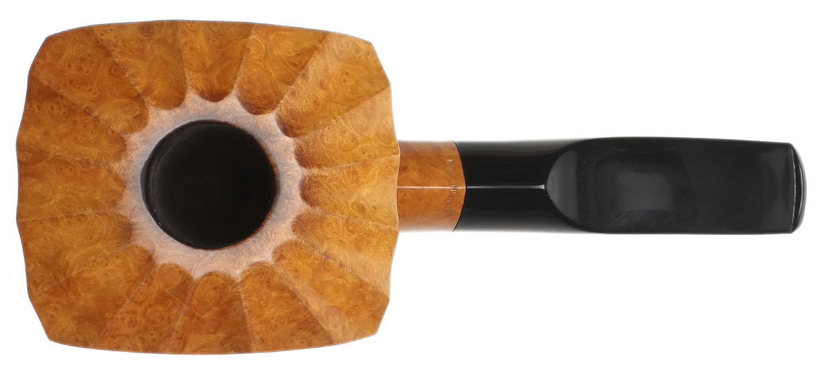 pipe tobacco woolworths WO Larsen Straight Grain Fluted Smooth Bent Dublin (Pearl) Tobacco Pipe