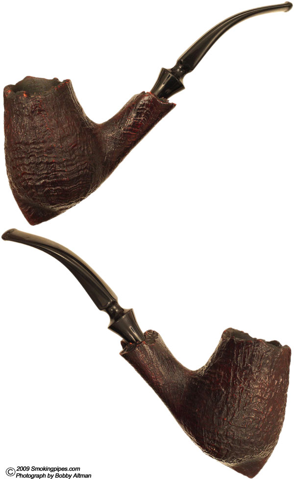 Danish Estate Viggo Nielsen Sandblasted Freehand