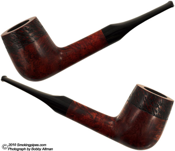 Danish Estate Tonni Nielsen Partially Rusticated Billiard (Older) (Replacement Tenon)