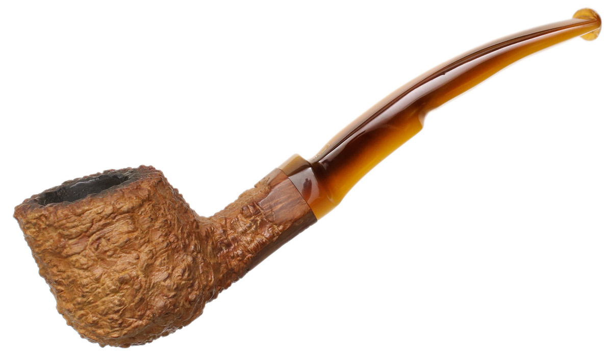 Danish Estate Wengholt Unique Rusticated Bent Pot (3)