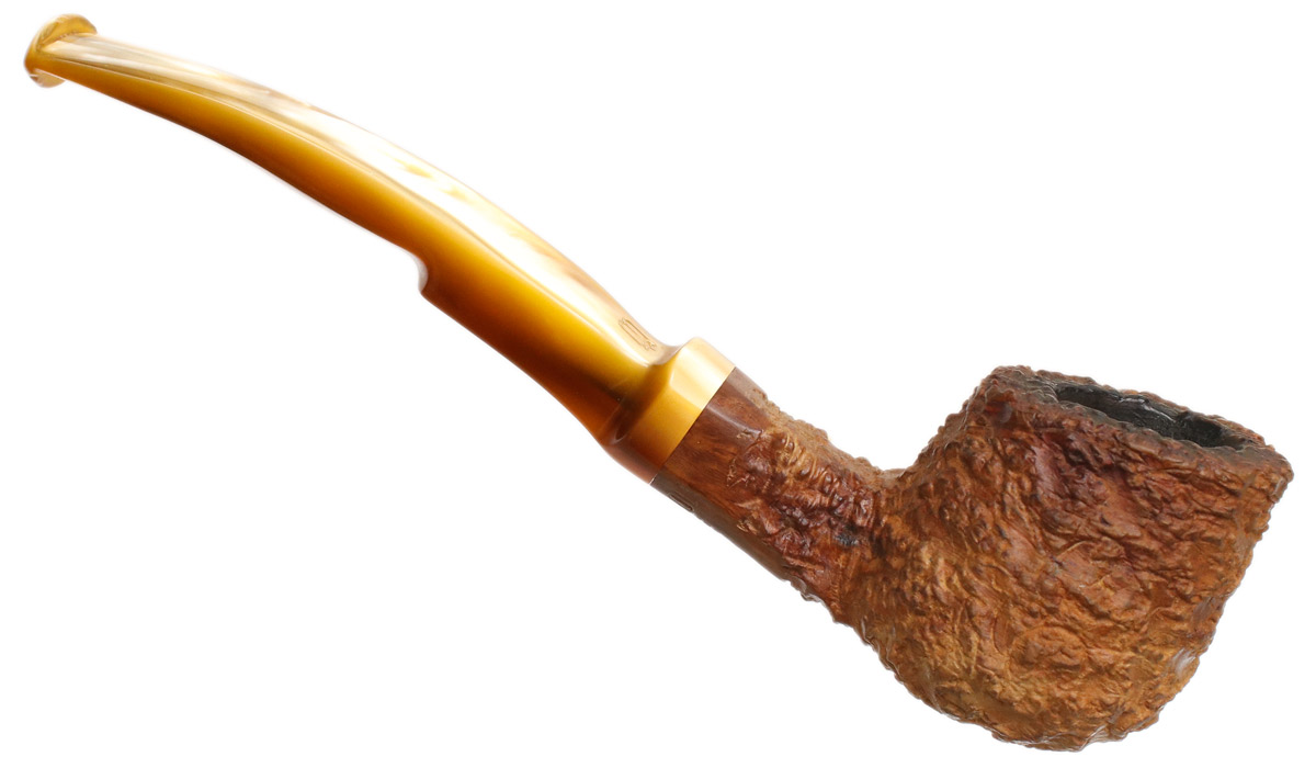 Danish Estate Wengholt Unique Rusticated Bent Pot (3)